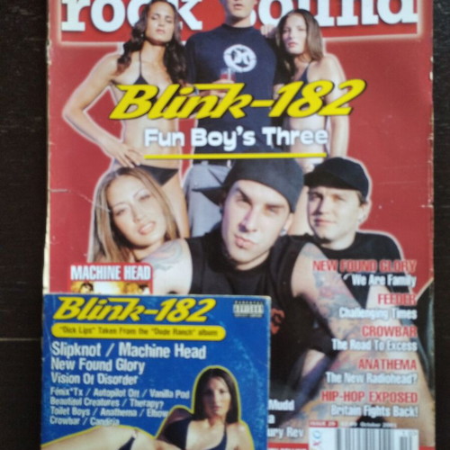 Rock Sound #29 magazine with CD used