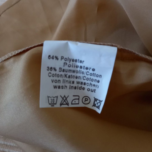 Midi skirt beige new, size M