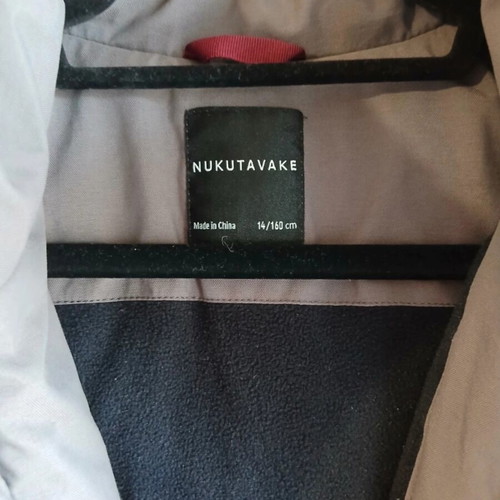 Nukutavake (Mayoral) children's jacket with fleece lining No.14 like new, gray