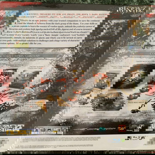 PS3 PLAYSTATION 3 RISEN 2 COLLECTOR'S EDITION ΣΥΛΛΕΚΤΙΚΗ ΕΚΔΩΣΗ - ΟΛΟΚΑΙΝΟΥΡΓΙΟ Κ ΣΦΡΑΓΙΣΜΕΝΟ !