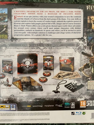 PS3 PLAYSTATION 3 RISEN 2 COLLECTOR'S EDITION ΣΥΛΛΕΚΤΙΚΗ ΕΚΔΩΣΗ - ΟΛΟΚΑΙΝΟΥΡΓΙΟ Κ ΣΦΡΑΓΙΣΜΕΝΟ !