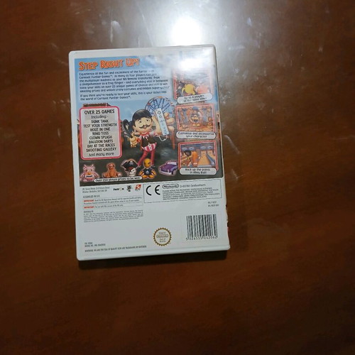 Carnival Funfair Games Nintendo Wii like new puzzle game