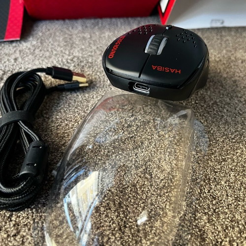 Zeroground MS-4200WG Hasiba v3.0 wireless RGB gaming mouse 10000 DPI black new