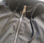 Black Windbreaker Jacket Size Medium/Small New