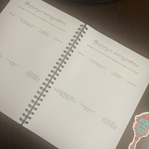 Mental Health Journal new with spiral binding
