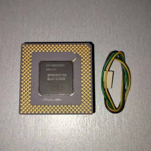 Pentium 133MHz Intel integrated cooler Socket 7
