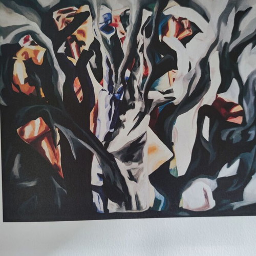 Anna Bobola exhibition catalog used 1992 Moscow, arts