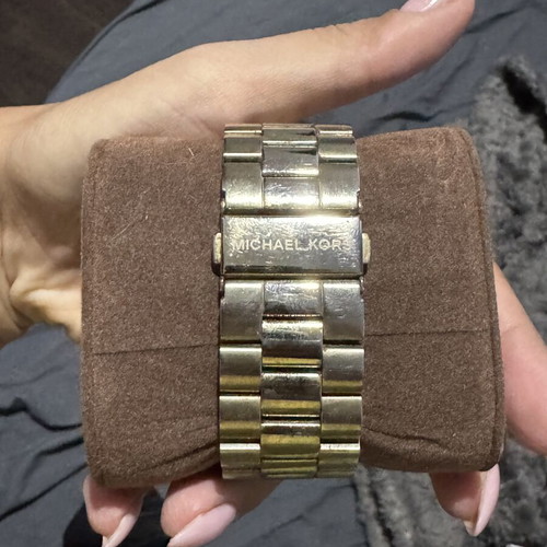 Michael Kors gold women's watch with box