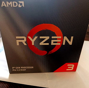 ΠΩΛΕΙΤΑΙ ΕΠΕΞΕΡΓΑΣΤΗΣ  AMD Ryzen 3  3100   σε Κουτί με Ψύκτρα