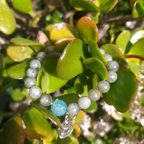 Handmade bracelet with semi-precious stones made to order