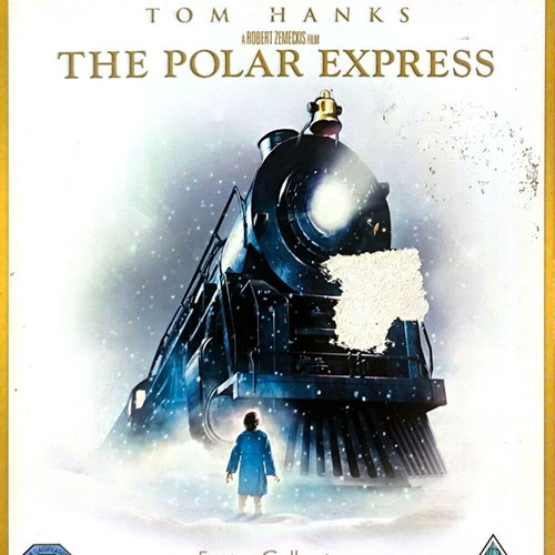 The Polar Express Blu-Ray μεταχειρισμένο, φαντασίας οικογενειακή ταινία με αγγλικούς υπότιτλους