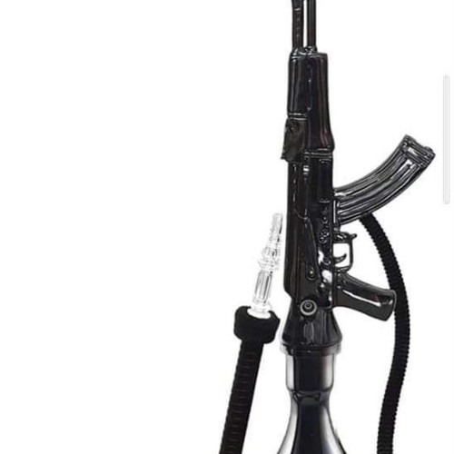Mob AK-47 hookah blue new with excellent ventilation