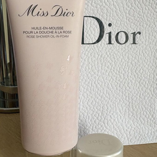 Dior Miss Dior Rose Shower Oil In Foam 75ml and Capture Total Cream 5ml new