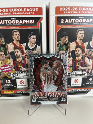 Georgios Printezis Unleashed Press Proof Laser Card 2024-25 Panini