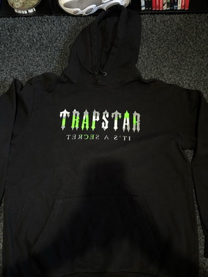 Trapstar hoodie Nike black size XXL like new