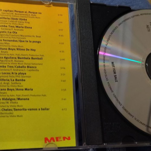 Latin Party CD new with latin hits