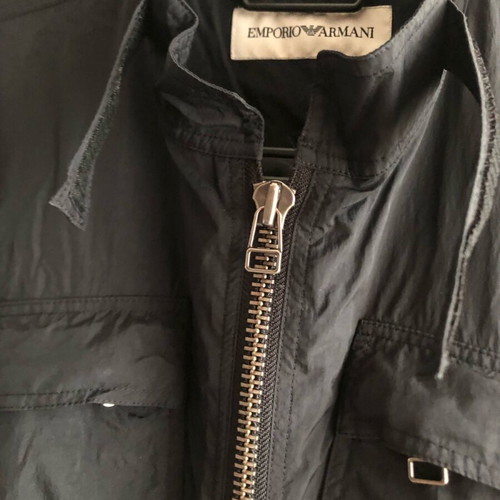 Emporio Armani men's black jacket size 48 like new