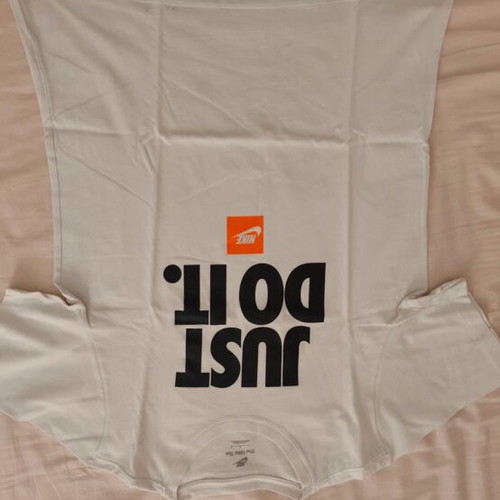 Nike Just Do It white T-shirt, size Large