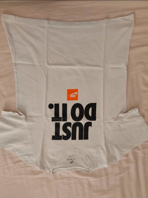 Nike Just Do It white T-shirt, size Large