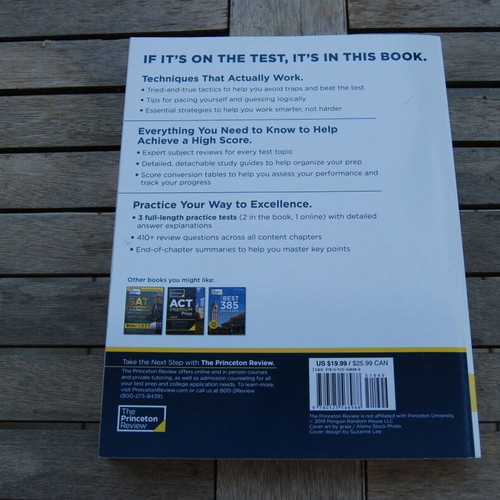 SAT Math 1 Prep 3rd Edition like new