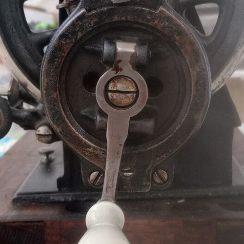 Winselman hand-crank sewing machine, Germany 1890, functional
