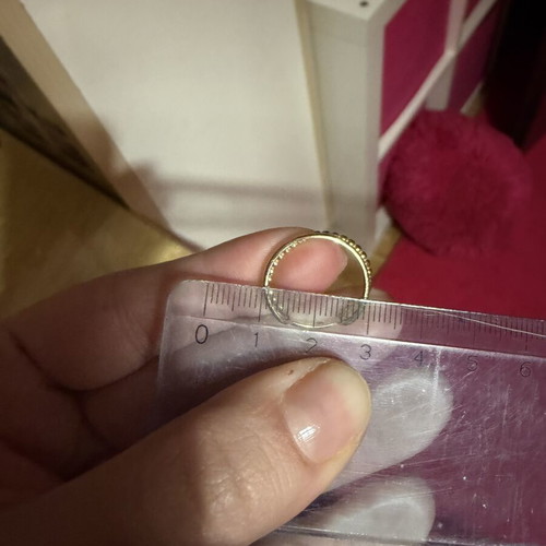 14K Gold Ring 585, classic elegant design