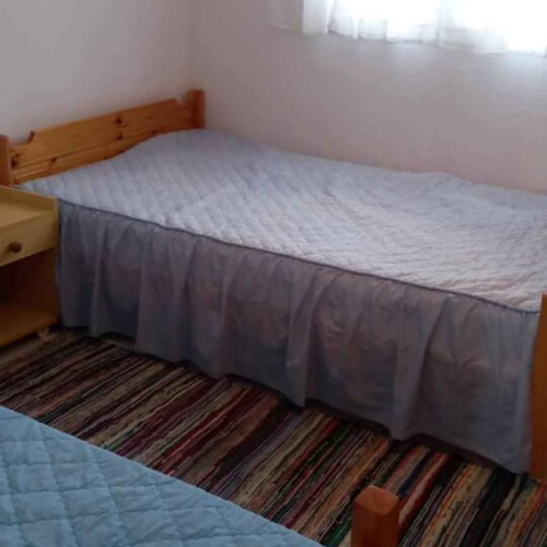 Wooden beds 1.5 used, set of 2 with nearly new mattresses