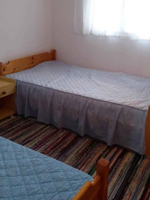 Wooden beds 1.5 used, set of 2 with nearly new mattresses