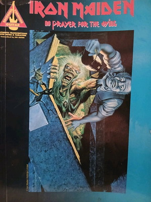 Iron Maiden No Prayer for the Dying Guitar Tab Book used