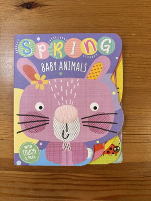 Spring Baby Animals children's book like new, English