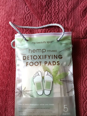 Detoxifying Foot Pads new, pack of three