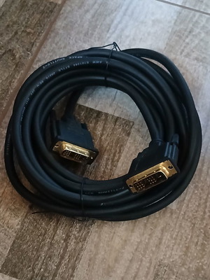 DVI-A/D Single Link Male Cable 5m New