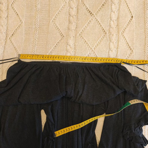 Viva plus size blouse like new, anthracite color
