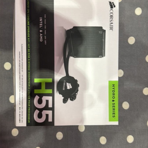 Corsair H55 Hydro Cooler used, liquid cooling for PC