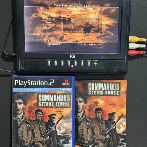 Commandos Strike Force PlayStation 2 game used