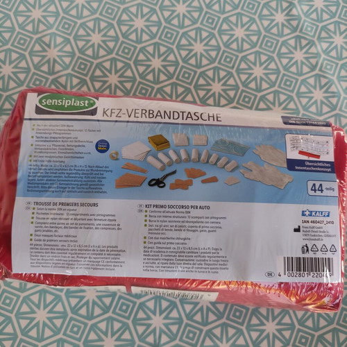 Car first aid kit, new