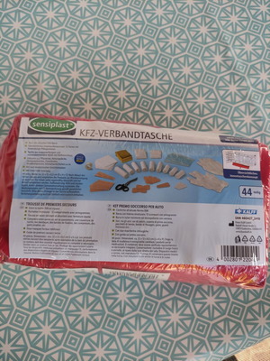 Car first aid kit, new
