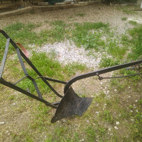 Plow used, needs painting