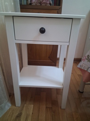 Nightstand new, width 0.22m, height 0.65m, depth 0.32m