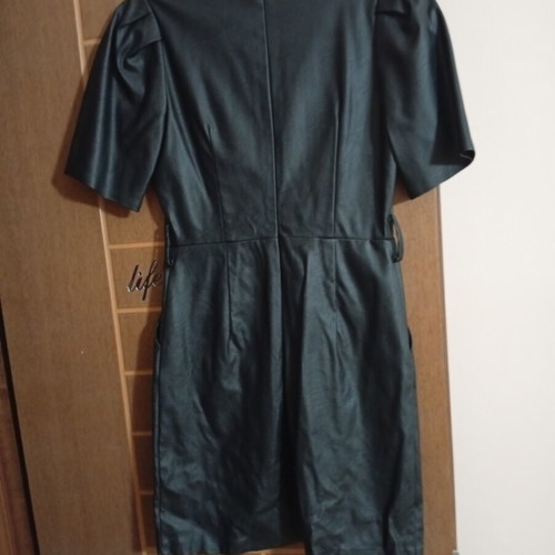 Paranoia leather dress like new, black, size M