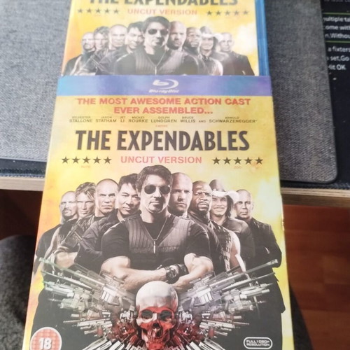 The Expendables Uncut Version Blu-Ray like new with English subtitles