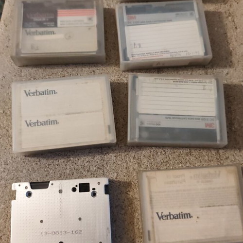 Mini data cartridges used, pack of 8, functional