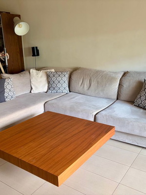 Γωνιακός καναπές Homad 330x220 μεταχειρισμένος με μηχανισμό ανάκλισης πλάτης