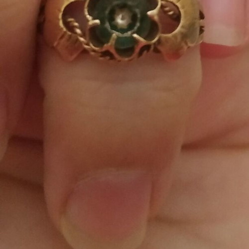 Old gold ring