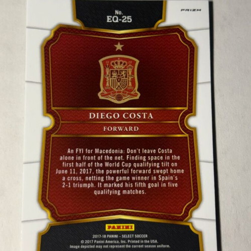 Diego Costa Select Equalizers card like new
