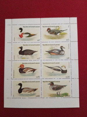 Guinea 1978 Waterfowl Stamp Set new series