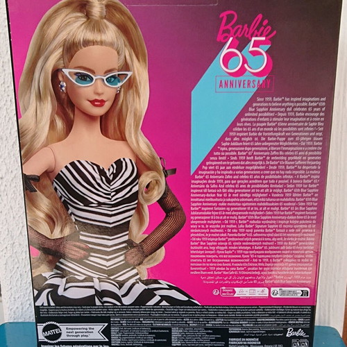 Barbie Signature 65th Anniversary Blonde Doll Mattel 2024 NRFB