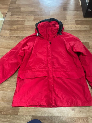 Salewa Windstopper men's jacket like new, size L, red
