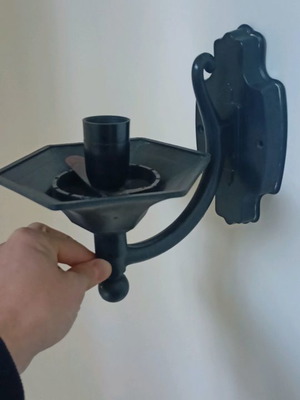 Wall lantern plastic used