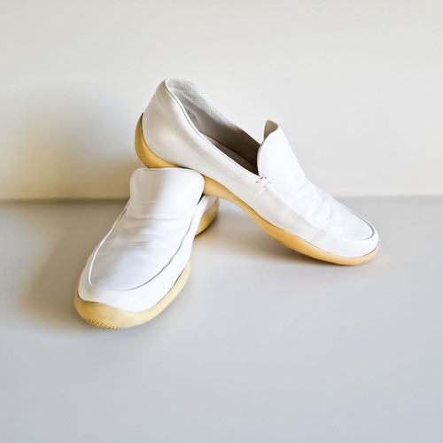 Prada Sailing Sneakers size 45 used, white leather